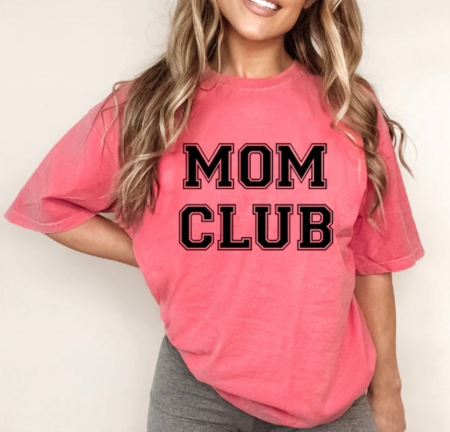 MOM CLUB SCREEN PRINT