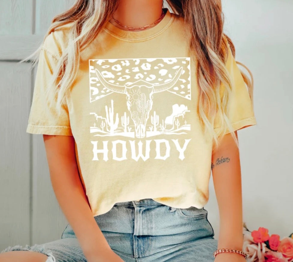 HOWDY SCREEN PRINT