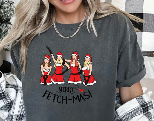 MERRY FETCH MAS FULL COLOR SCREEN PRINT