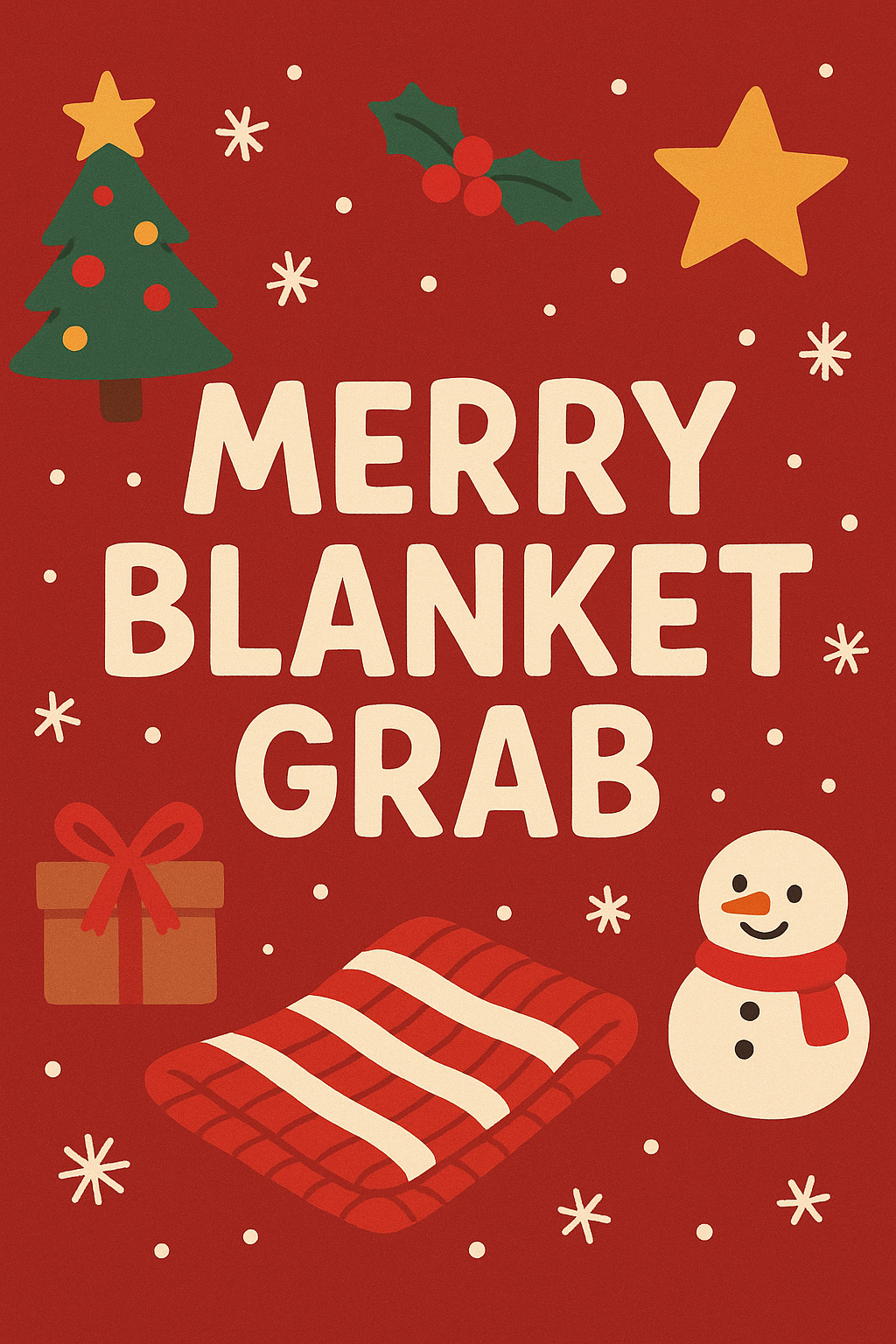 MERRY BLANKET GRAB